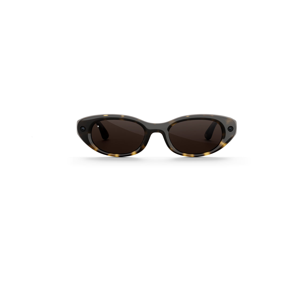 Meta Kylie Edition AI Glasses Dark Tortoise Chocolate
