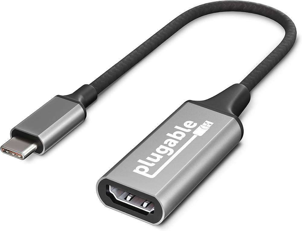 Plugable USB-C to HDMI adapter
