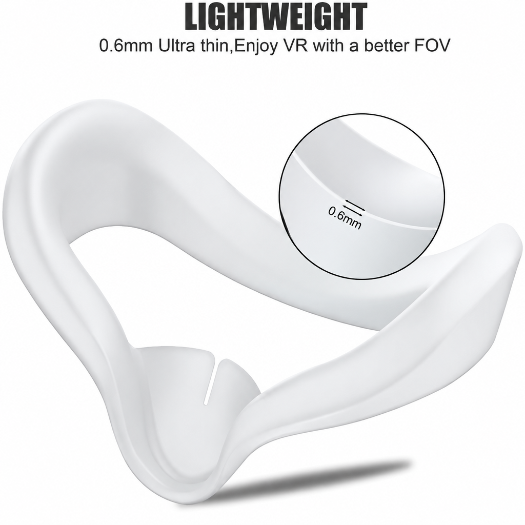 White Quest 2 silicone cover — colour illustration view 5 of 5 # color_white