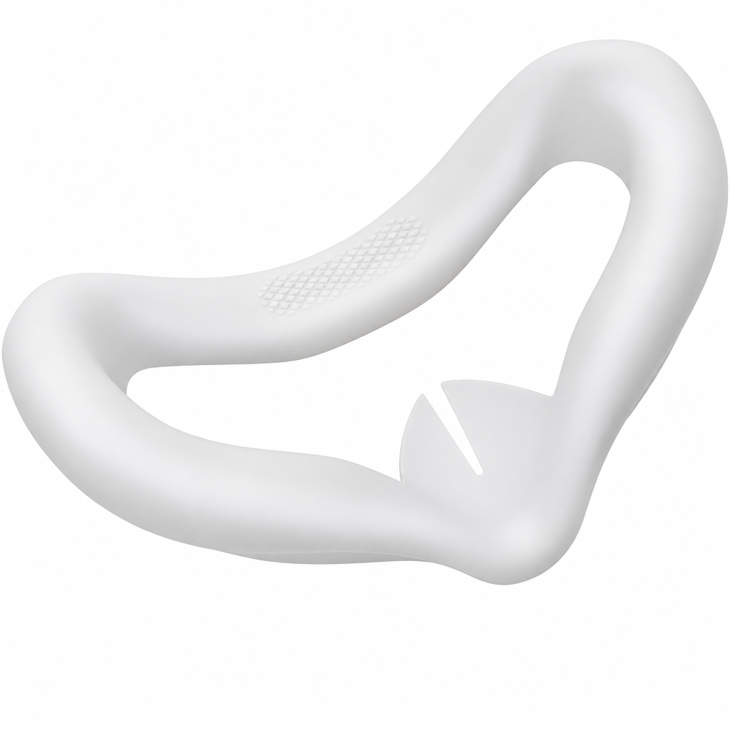 White Quest 2 silicone facial cover — colour illustration view 1 of 5 # color_white