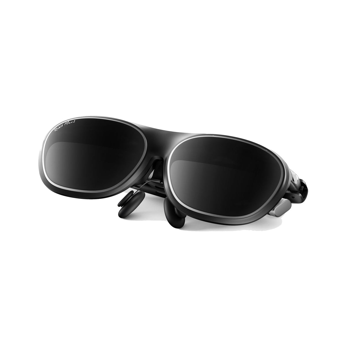 Rokid Max 2 AR glasses folded view