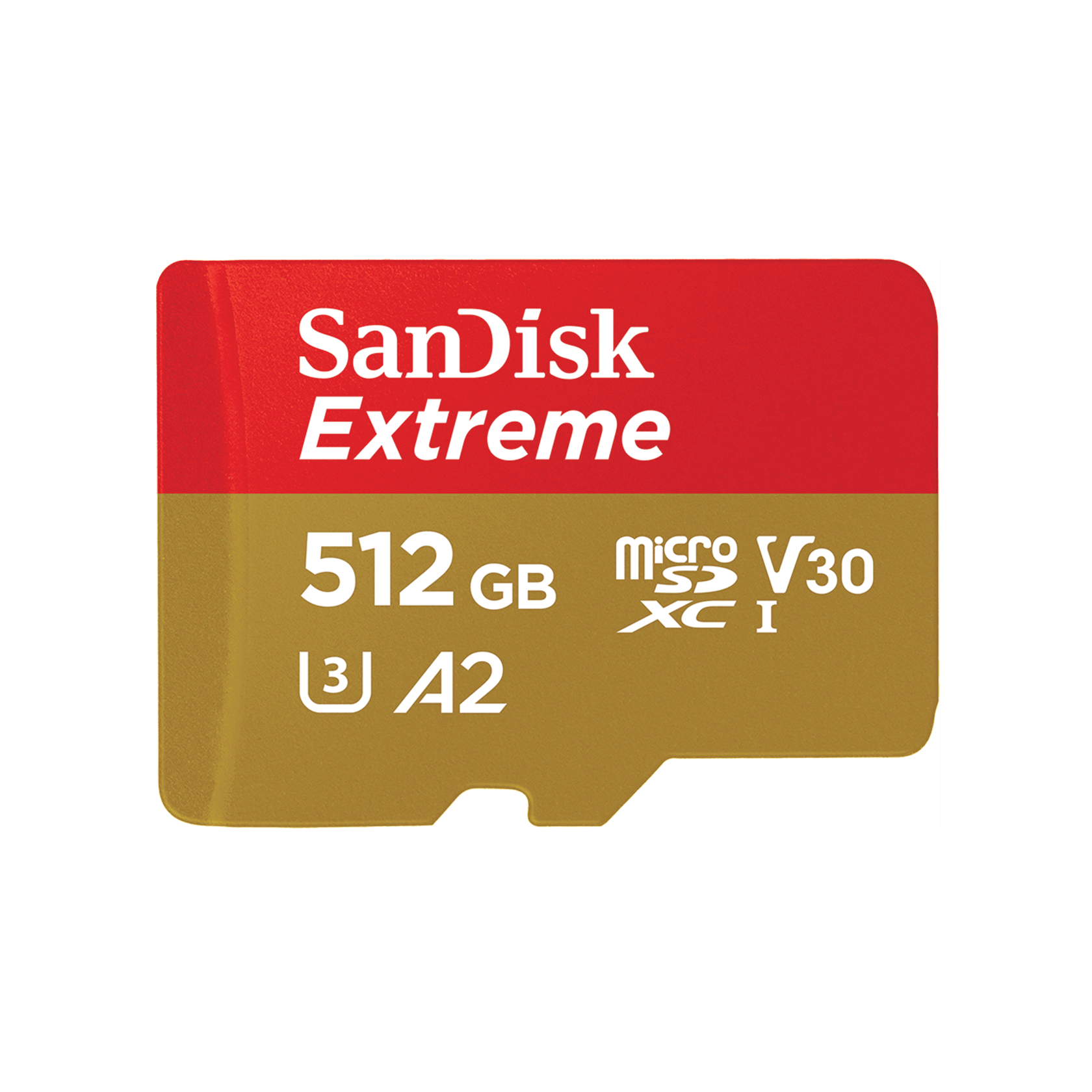 SanDisk Extreme 512GB microSDXC UHS-I Memory Card – Up to 190MB/s