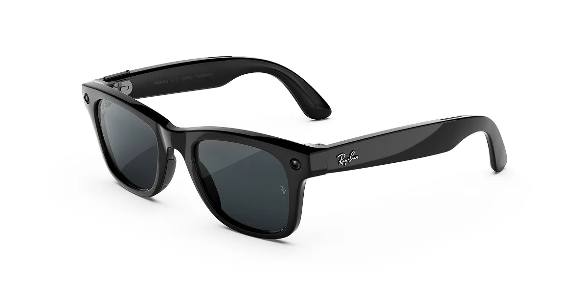Ray-Ban Meta Wayfarer Gen 3 Shiny Black / Transitions Grey / Standard