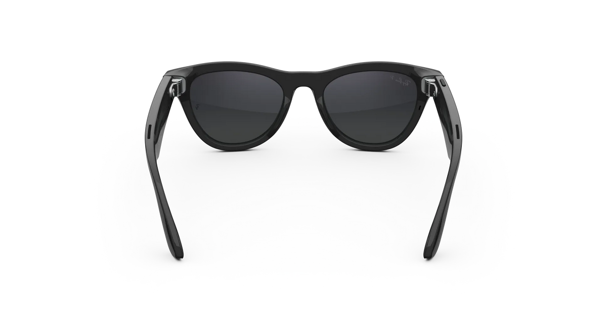 Ray-Ban Meta Skyler Gen 2 - Meta official Ray-Ban Meta Skyler (Gen 2) Shiny Black Polar Gradient Graphite Lenses - view 4 of 5 - source 2200781057029547
