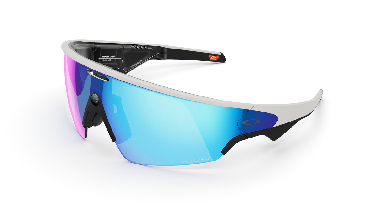 Oakley Meta Vanguard - Meta official Oakley Meta Vanguard White Prizm™ Sapphire  - view 1 of 5 - source 1858756488029777