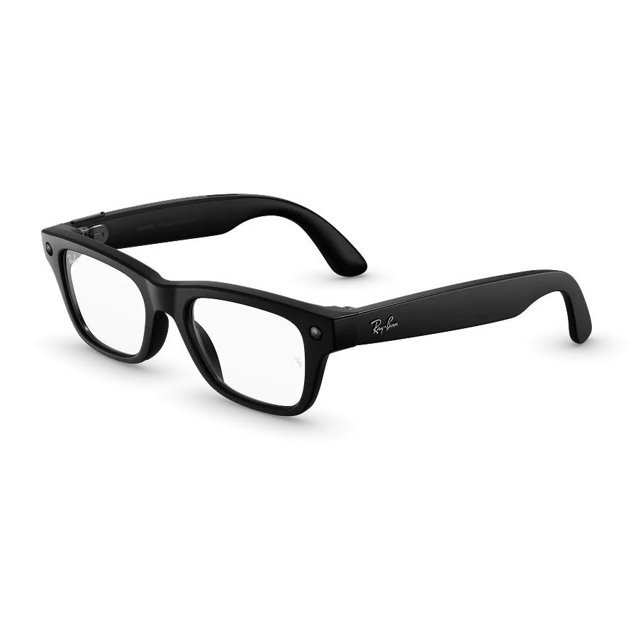 Ray-Ban Meta Blayzer Optics Gen 2 - Meta official Ray-Ban Meta Blayzer Optics (Gen 2), Matte Black, Clear Lenses - view 1 of 1 - source 2698495497179266