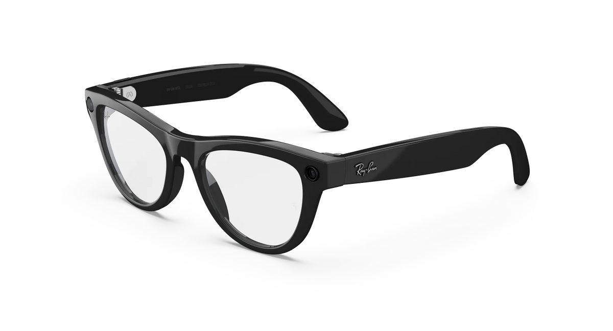 Ray-Ban Meta Skyler Gen 2 - Meta official Ray-Ban Meta Skyler (Gen 2) Shiny Black Clear Lenses - view 1 of 6 - source 1009317567307292
