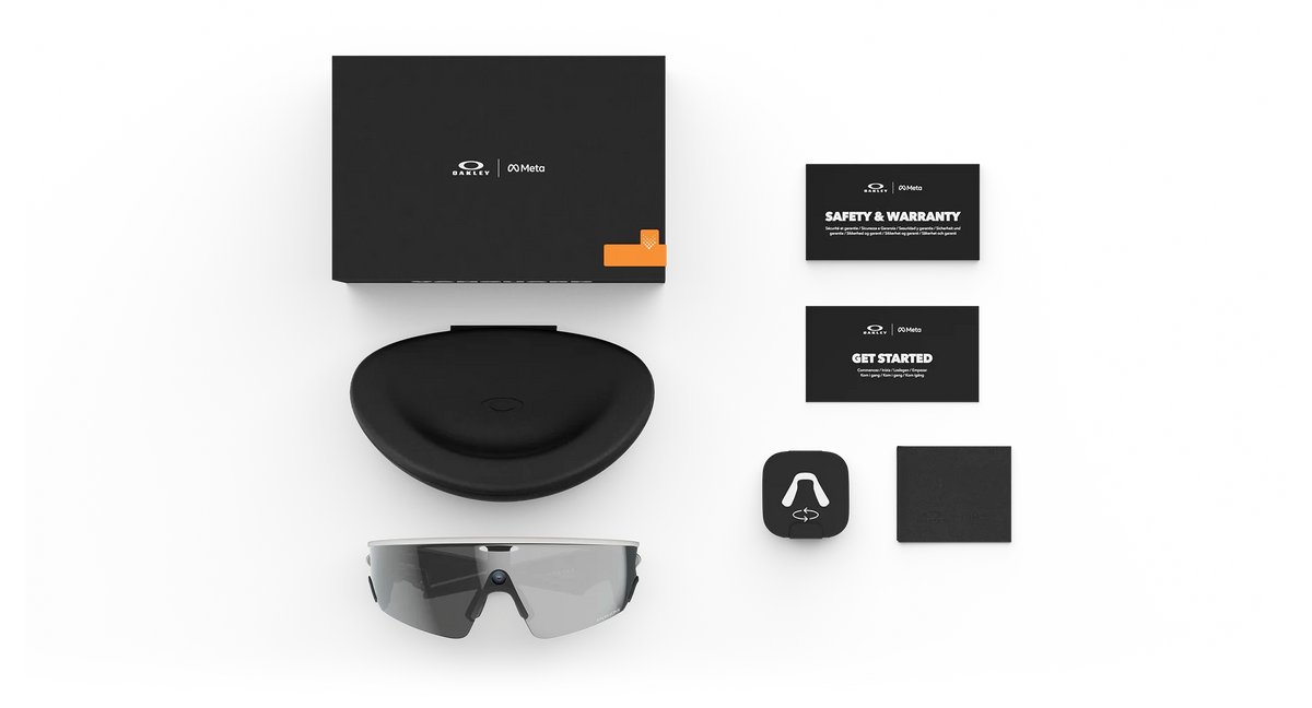 Oakley Meta Vanguard - Meta official Oakley Meta Vanguard White Prizm™ Black  - view 5 of 5 - source 1450275076553789