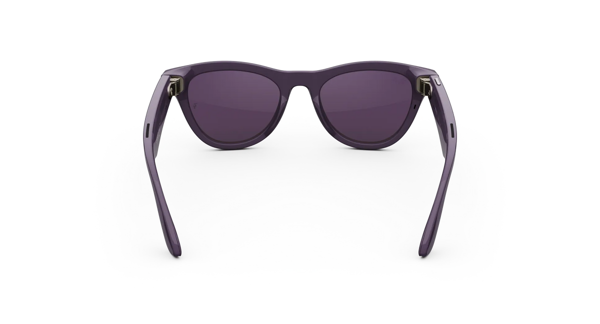 Ray-Ban Meta Skyler Gen 2 - Meta official Ray-Ban Meta Skyler (Gen 2) Shiny Mystic Violet Transitions® Amethyst Lenses - view 4 of 5 - source 24416746601341095