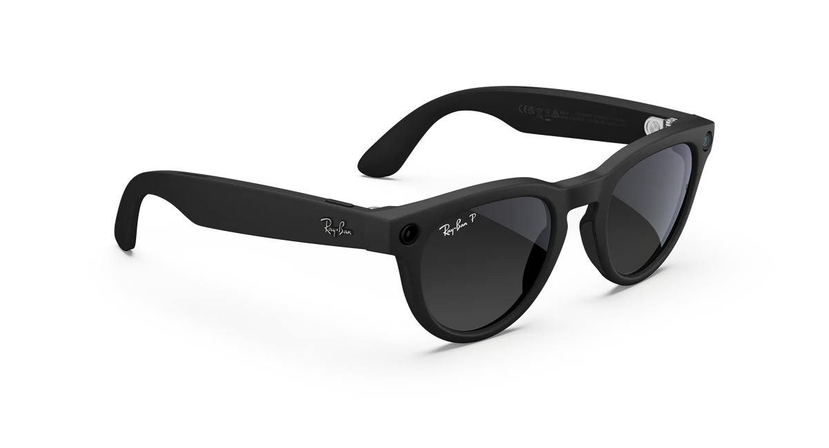 Ray-Ban Meta Headliner Gen 2 - Meta official Ray-Ban Meta Headliner (Gen 2) Matte Black Polar Gradient Graphite Lenses - view 3 of 5 - source 1457068128888309