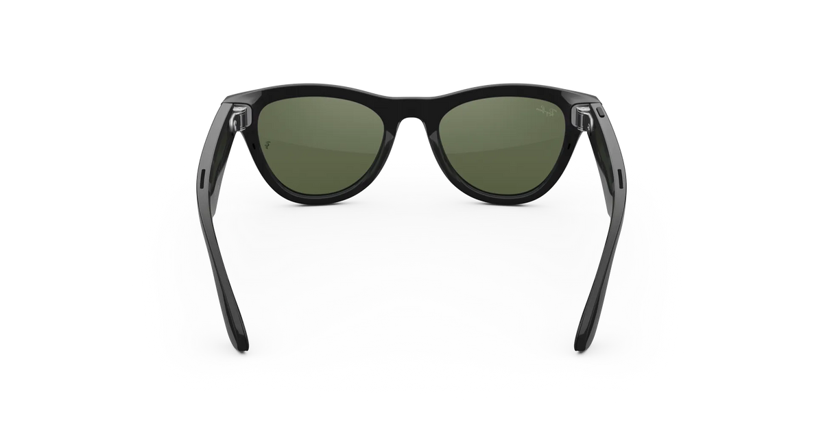 Ray-Ban Meta Skyler Gen 2 - Meta official Ray-Ban Meta Skyler (Gen 2) Shiny Black Green Lenses - view 4 of 5 - source 619748411194266
