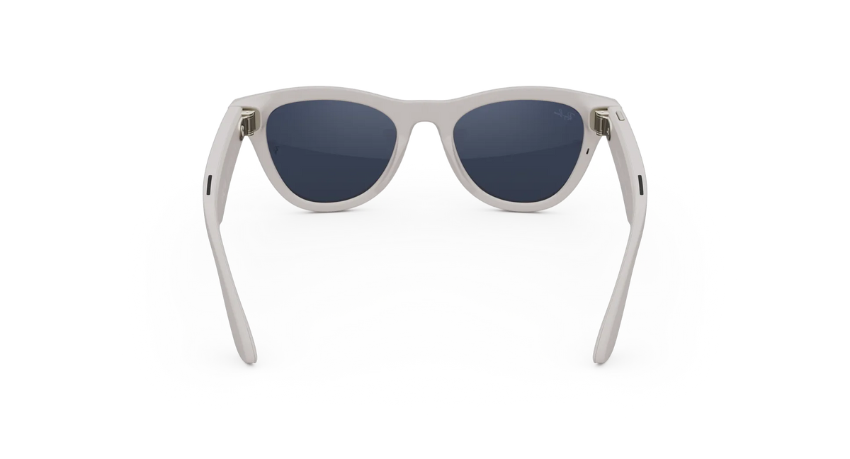 Ray-Ban Meta Skyler Gen 2 - Meta official Ray-Ban Meta Skyler (Gen 2) Shiny Chalky Gray Transitions® Sapphire Lenses - view 4 of 5 - source 2482938688752623