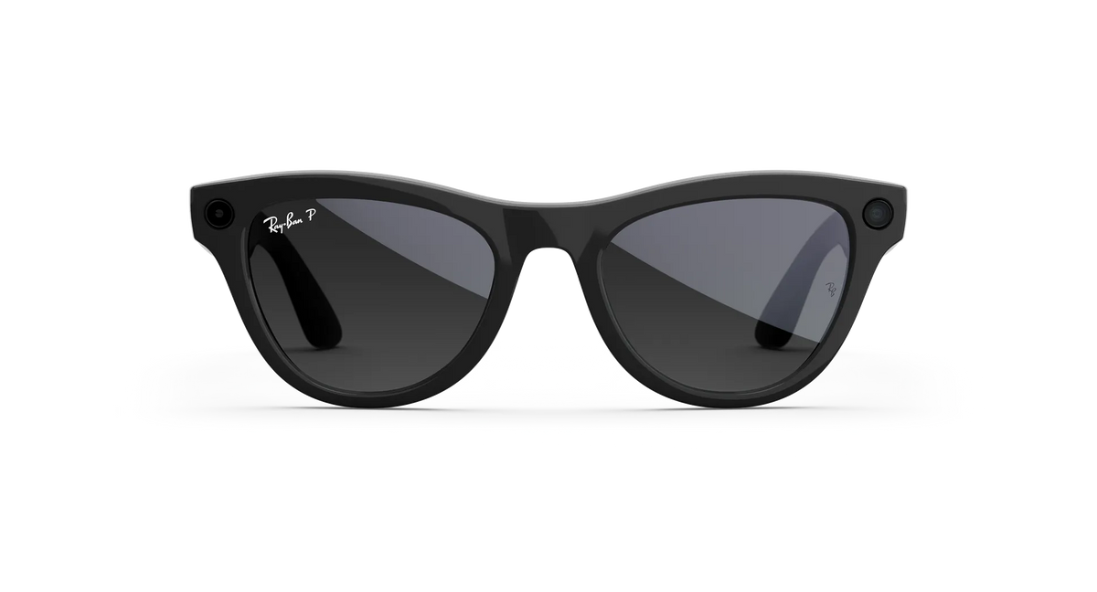 Ray-Ban Meta Skyler Gen 2 - Meta official Ray-Ban Meta Skyler (Gen 2) Shiny Black Polar Gradient Graphite Lenses - view 2 of 5 - source 686049897775167