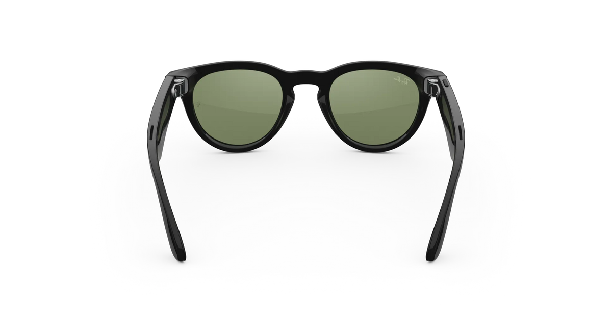 Ray-Ban Meta Headliner Gen 2 - Meta official Ray-Ban Meta Headliner (Gen 2) Low Bridge Fit Shiny Black Green Lenses - view 5 of 6 - source 1925818708275442