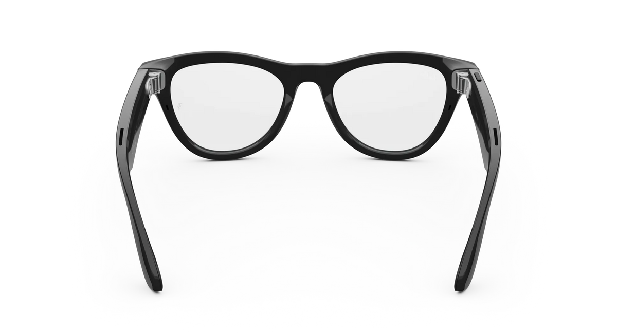 Ray-Ban Meta Skyler Gen 2 - Meta official Ray-Ban Meta Skyler (Gen 2) Shiny Black Clear Lenses - view 4 of 6 - source 1183374196490677