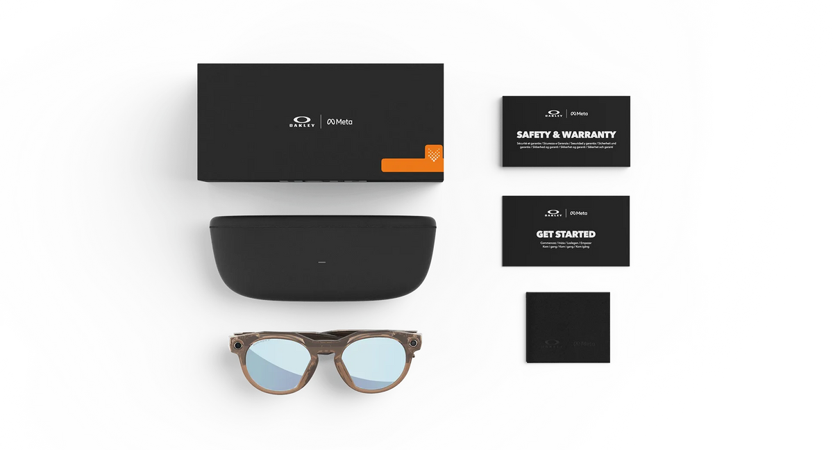 Oakley Meta HSTN - Meta official Oakley Meta HSTN, Brown Smoke / Prizm Deep Water Polarized - view 5 of 5 - source 4072148179709523