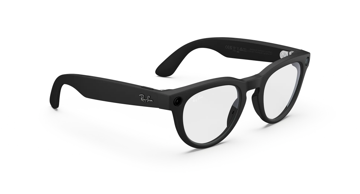 Ray-Ban Meta Headliner Gen 2 - Meta official Ray-Ban Meta Headliner (Gen 2) Matte Black Clear Lenses - view 3 of 5 - source 763905139929274