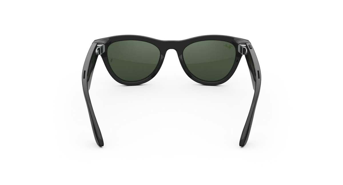 Ray-Ban Meta Skyler Gen 2 - Meta official Ray-Ban Meta Skyler (Gen 2) Shiny Black Transitions® Graphite Green Lenses - view 3 of 4 - source 2219231381887854
