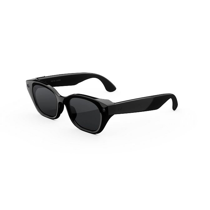 Meta Capri Classic Black Grey Lenses - official Meta product image