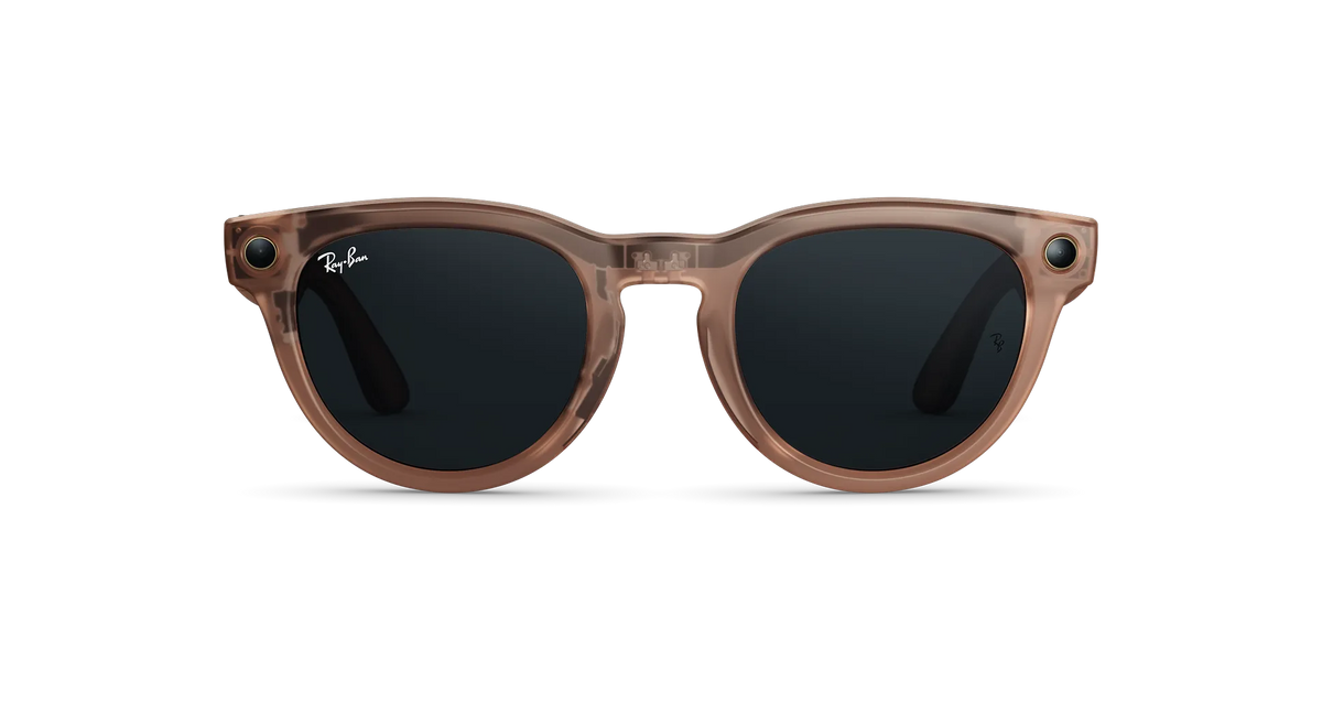 Ray-Ban Meta Headliner Gen 2 - Meta official Ray-Ban Meta Headliner (Gen 2) Matte Transparent Peach Transitions® Grey Lenses - view 2 of 5 - source 2021089575141098