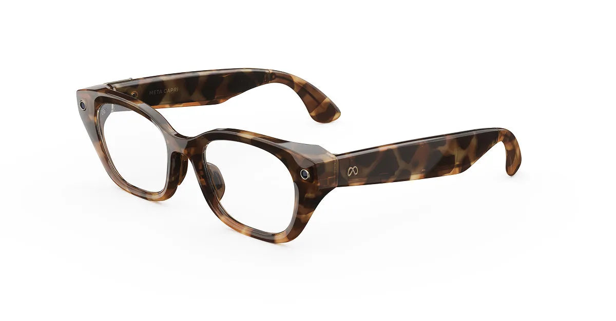 Meta Glasses Capri Espresso Tortoise / Clear