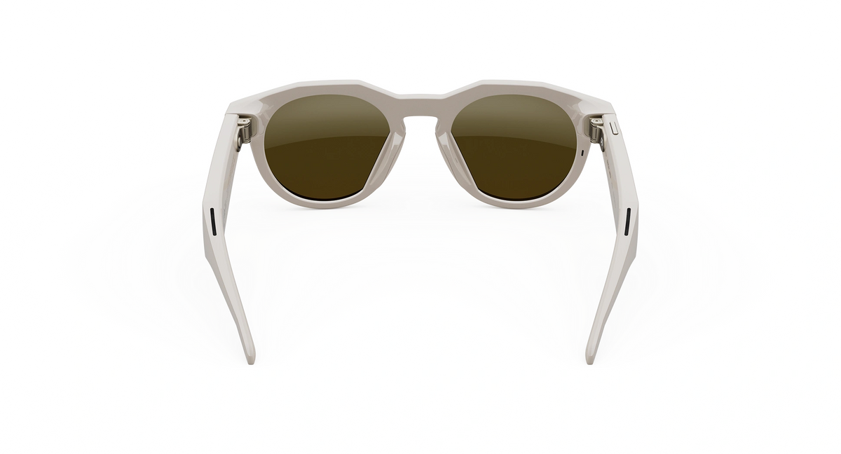 Oakley Meta HSTN - Meta official Oakley Meta HSTN, Warm Grey / Prizm Ruby  - view 4 of 5 - source 802957042420247