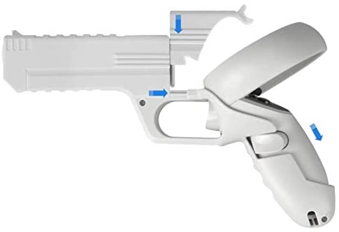 Esimen VR Game Gun for Meta Quest 2 Controllers Pistol Case