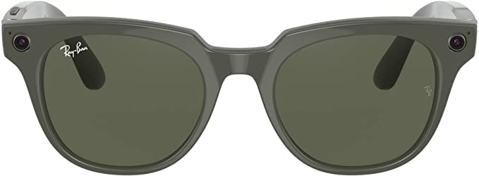 Ray-Ban Stories Facebook Smart Glasses - Shiny Olive