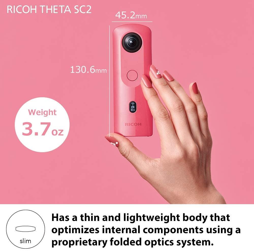 RICOH THETA SC PINK RICOH THETA SC ピンク リコー 360度カメラ RICOH THETA SC PINK RICOH THETA SC ピンク リコー 360度カメラ