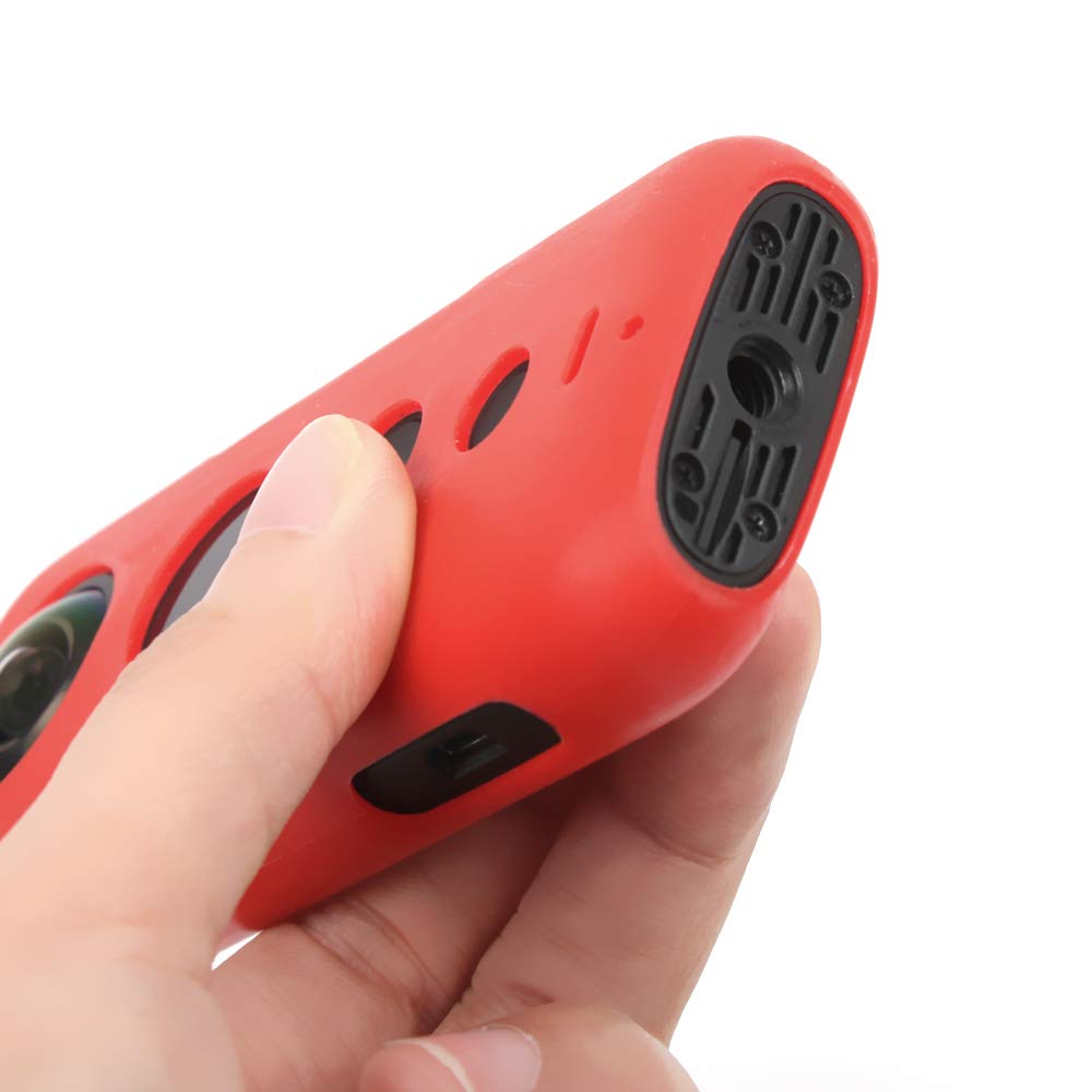 UniOEM Silicone Protective Cover for Insta360 ONE X Camera (Red)
