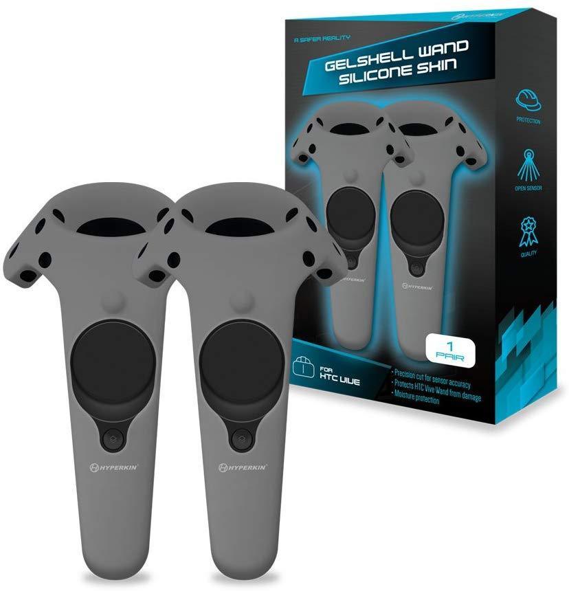 Hyperkin GelShell Controller Silicone Skin for HTC Vive/ Vive Pro - (2 Pack) - Grey