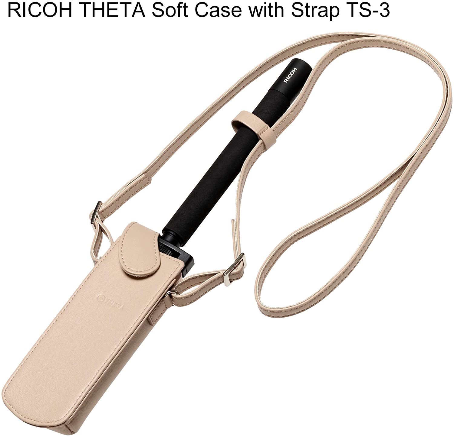 RICOH THETA TS-3 Soft Case with Strap - White